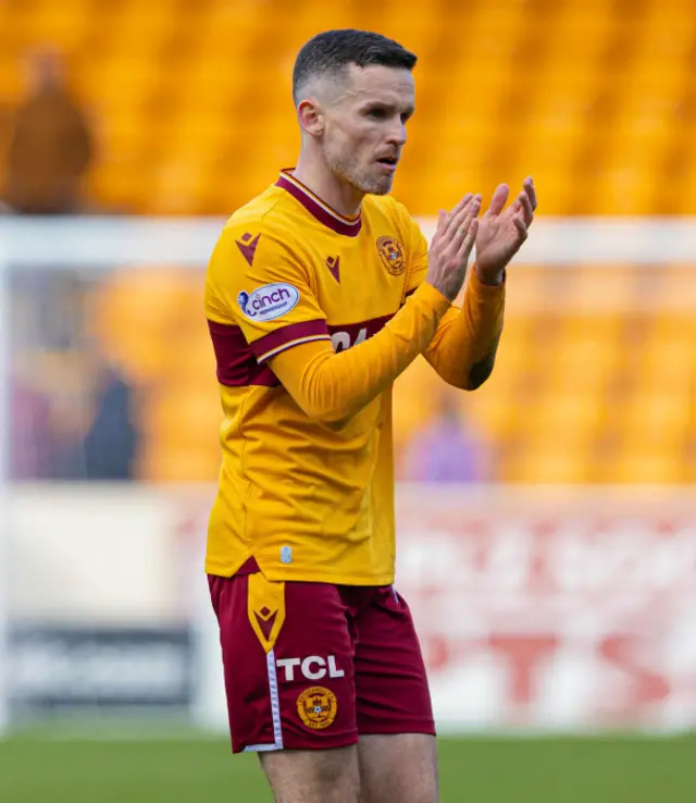 Motherwell defender Paul McGinn