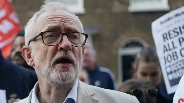 Former Labour leader Jeremy Corbyn