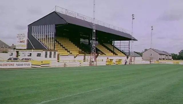 Dartford stadium where Maidstone played for a while