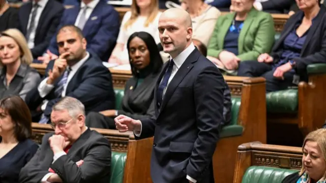 The SNP's Westminster leader Stephen Flynn, speaking in the House of Commons