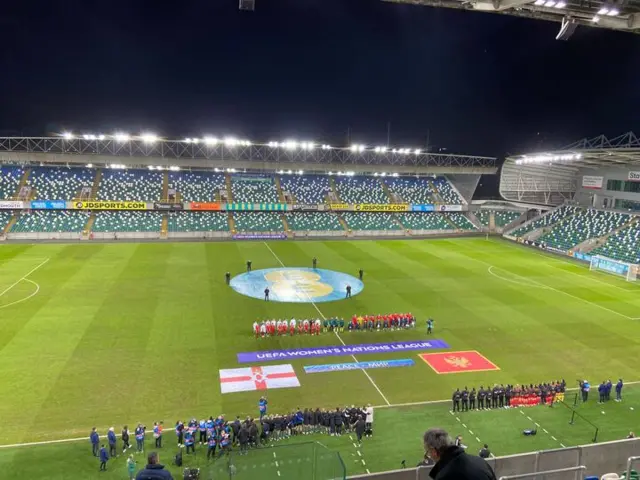 Northern Ireland v Montenegro