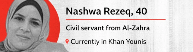 A banner image, featuring a picture of Nashwa, with details such as her age and occupation