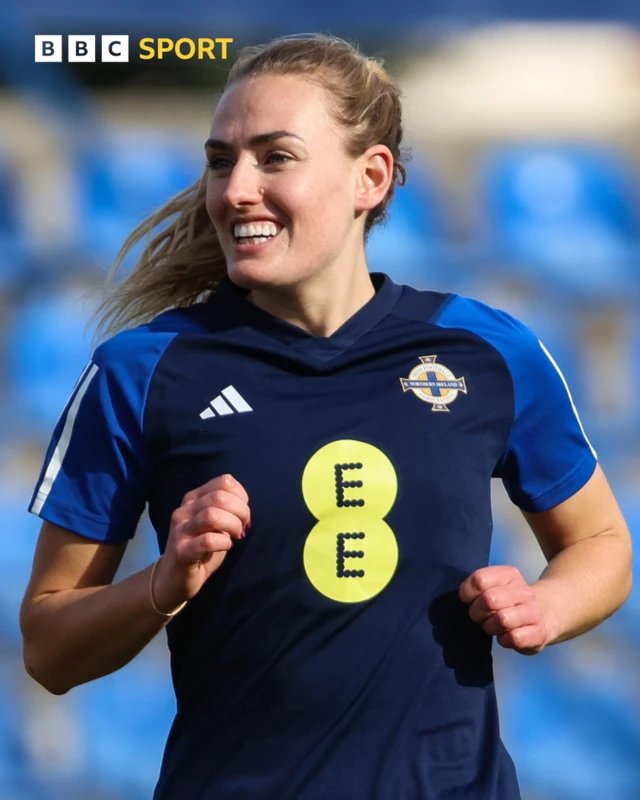 Northern Ireland defender Rachel Dugdale