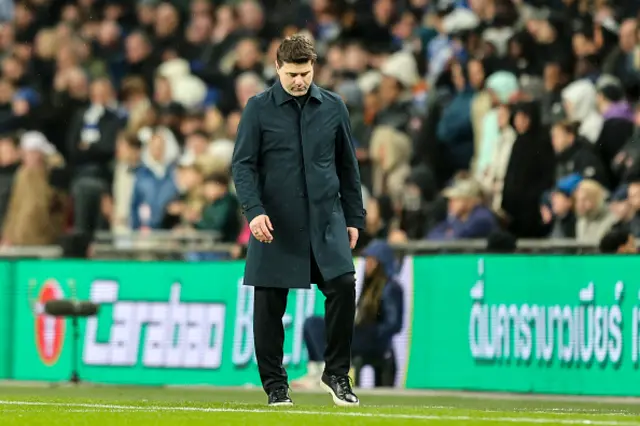 Head Coach Mauricio Pochettino of Chelsea