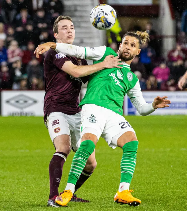 Hearts 1-1 Hibernian