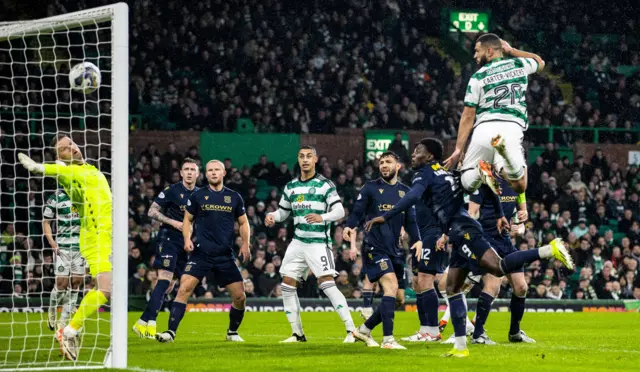 Cameron Carter-Vickers heads Celtic in front