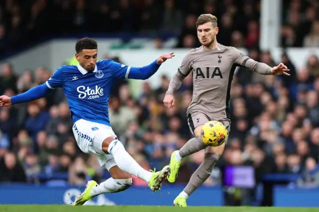 Ben Godfrey and Timo Werner