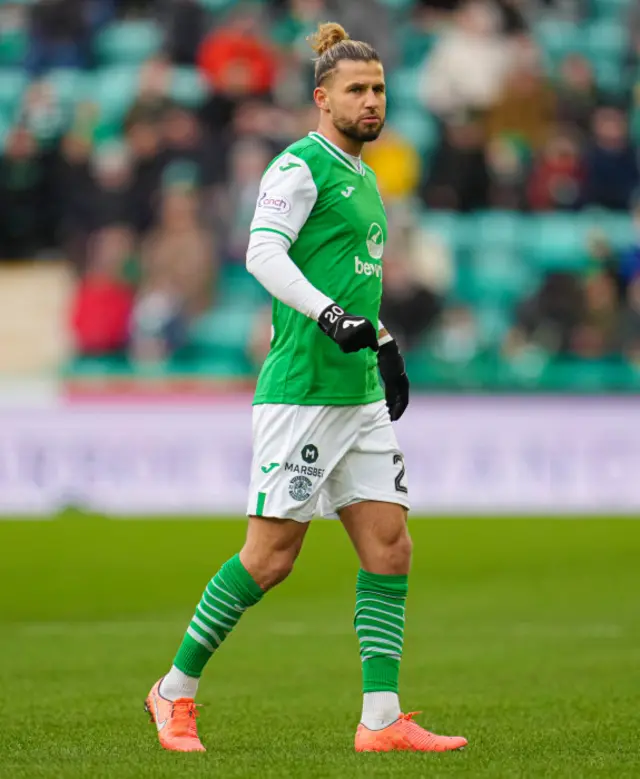 Hibernian's Emiliano Marcondes