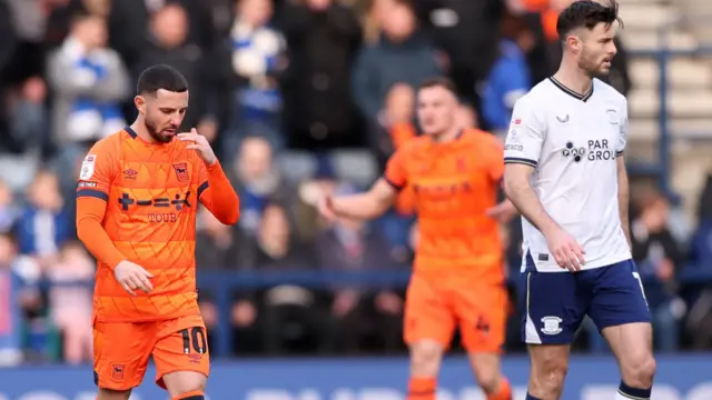 Ipswich dejected