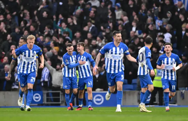 Brighton celebrate