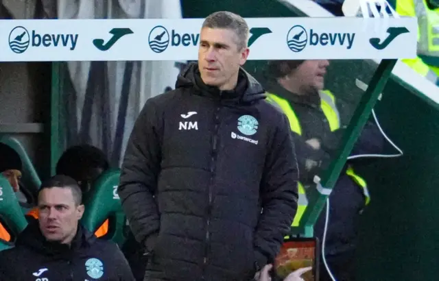 Nick Montgomery looking dejected at Easter Road