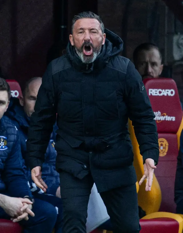 Kilmarnock manager Derek McInnes