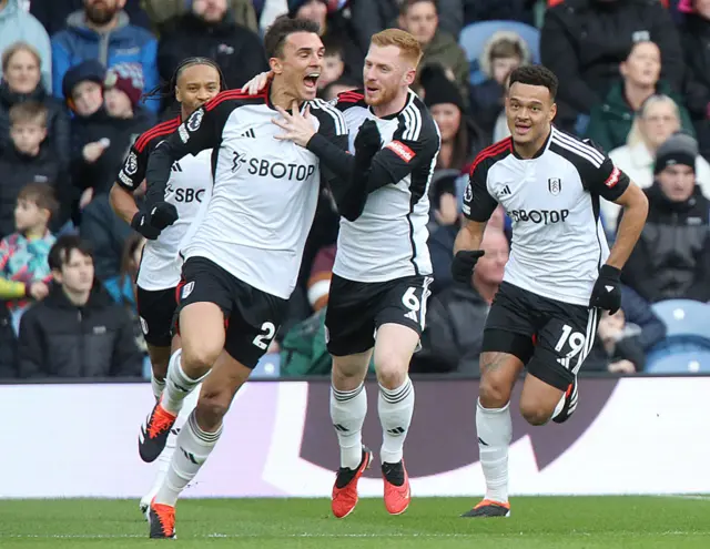 Joao Palhinha celebrates