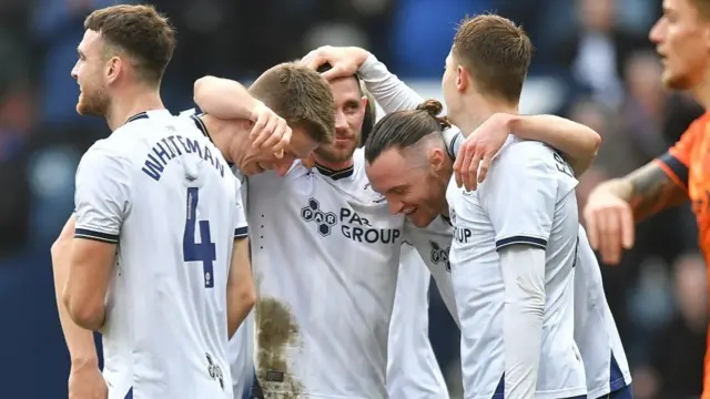 Preston celebrate