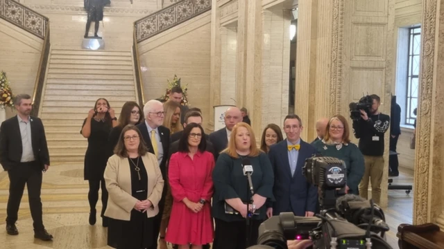 Alliance delegation at Stormont