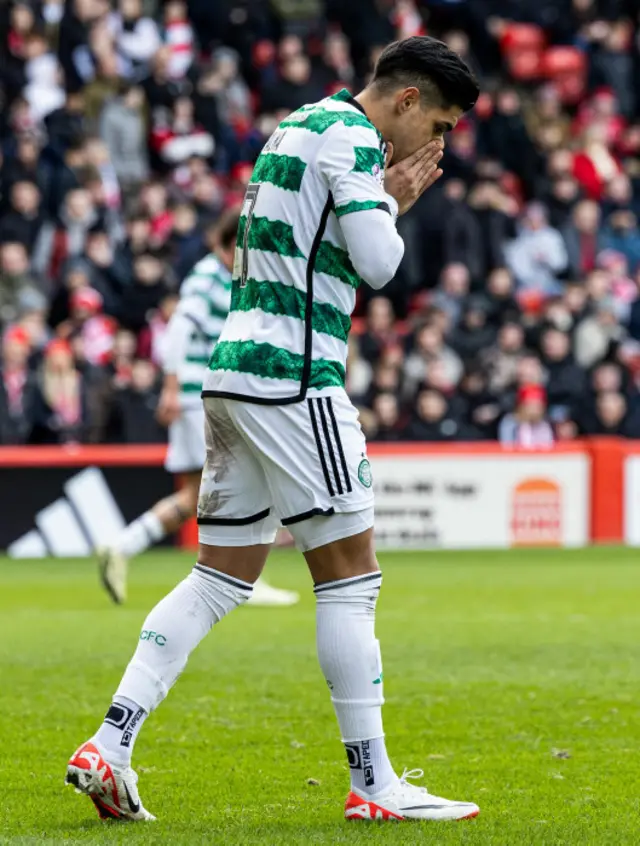 Celtic winger Luis Palma