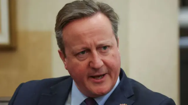 UK Foreign Secretary David Cameron