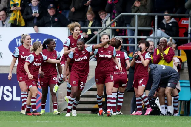 Hawa Cissoko celebrates