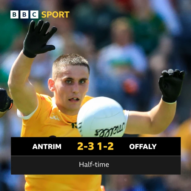 Antrim 2-3 Offaly 1-2