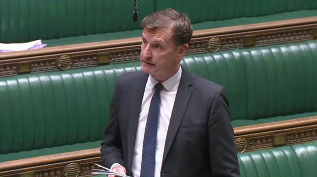 The SNP's Dave Doogan speaking in the Commons