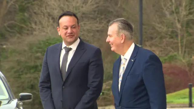 Leo Varadkar and edwin Poots