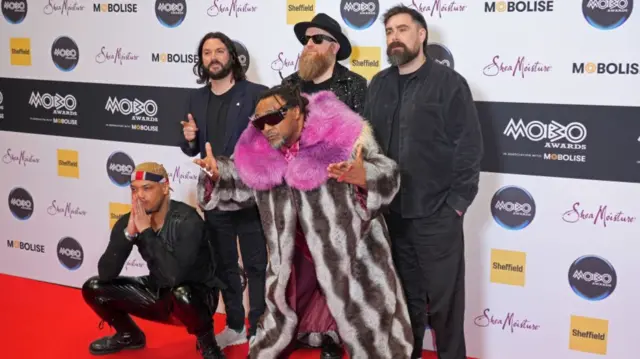 Skindred on the red carpet