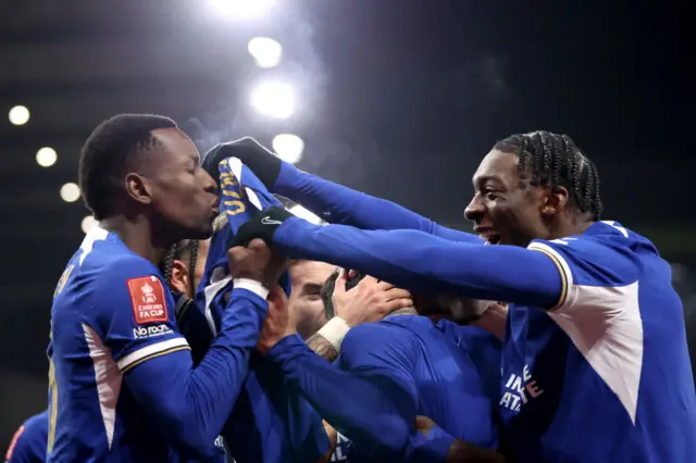 Chelsea celebrate