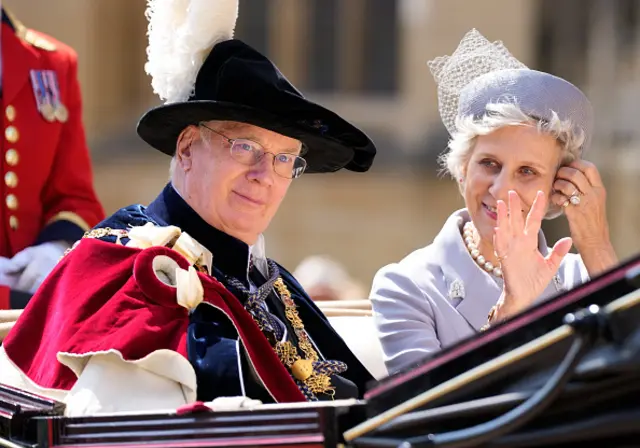 The Duke and Duchess of Gloucester