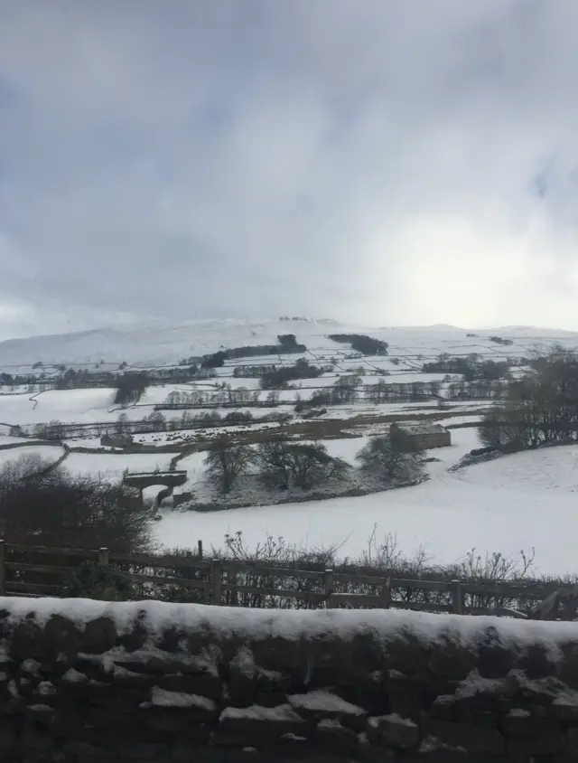 Snow in Hawes