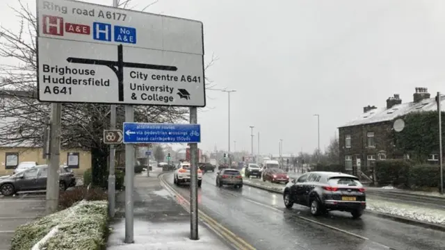 Snow in Bradford