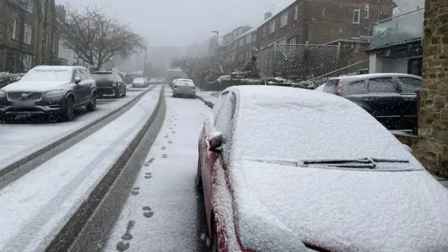 Snow in Stannington/Sheffield