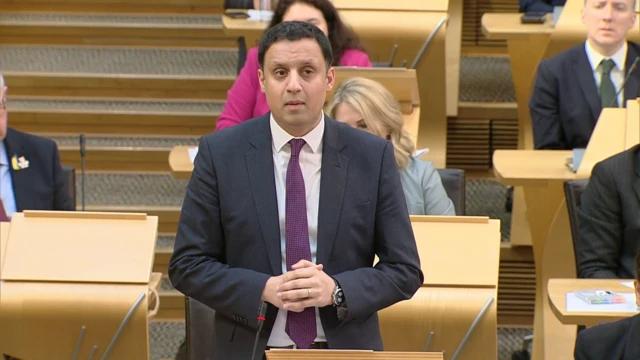 Anas Sarwar at FMQs.