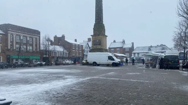 Ripon in the snow