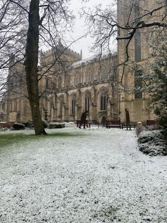 Snow in Ripon