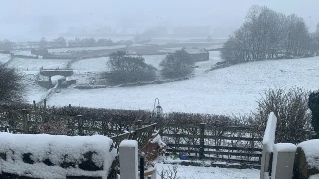 Snow in Hawes