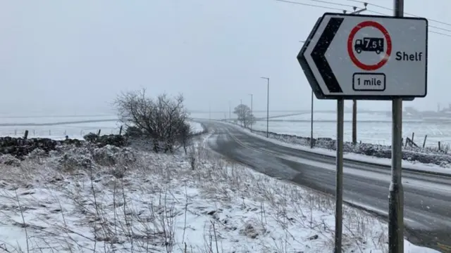 Snow in Shelf