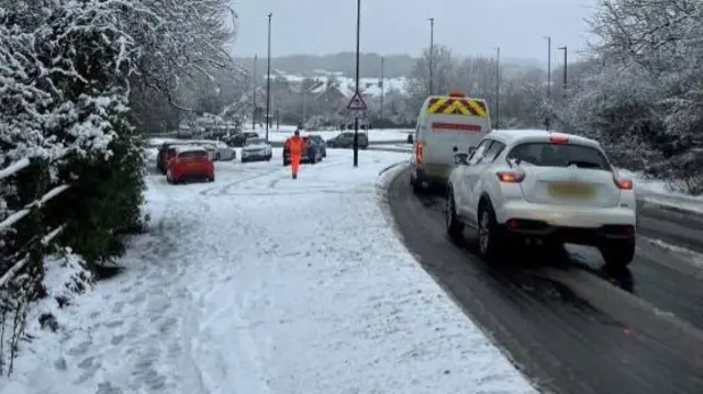 Snow in Sheffield