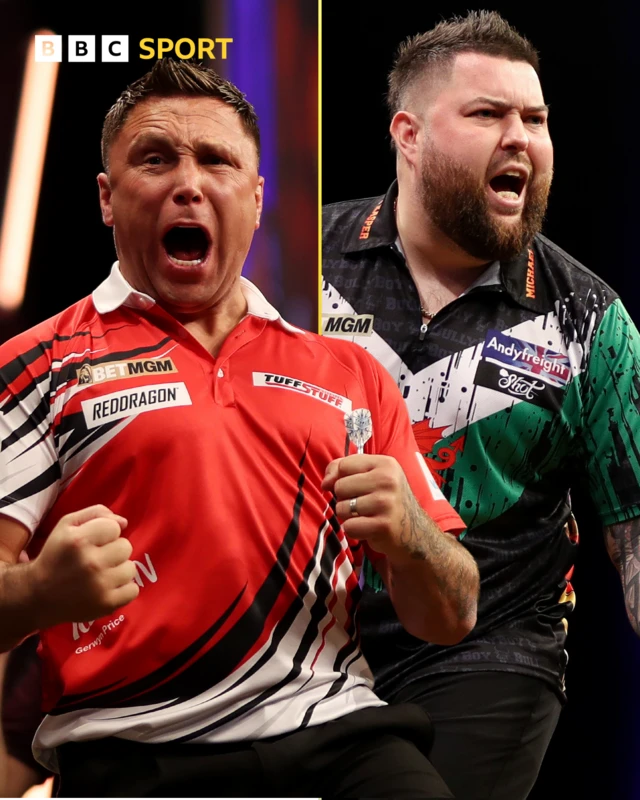 Gerwyn Price and Michael Smith