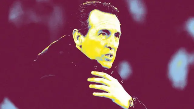 Aston Villa manager, Unai Emery