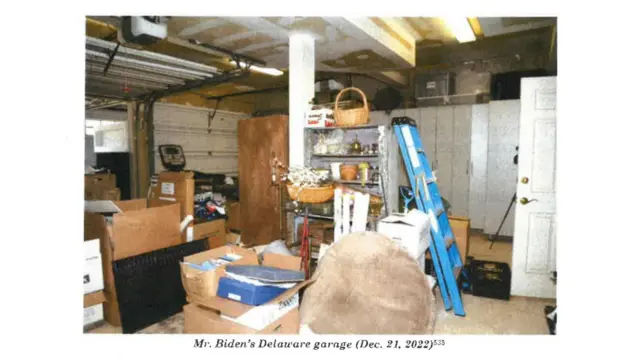 Biden's Delaware garage