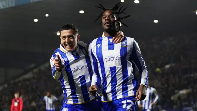 Sheff Wed celebrate