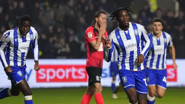 Sheff Wed celebrate