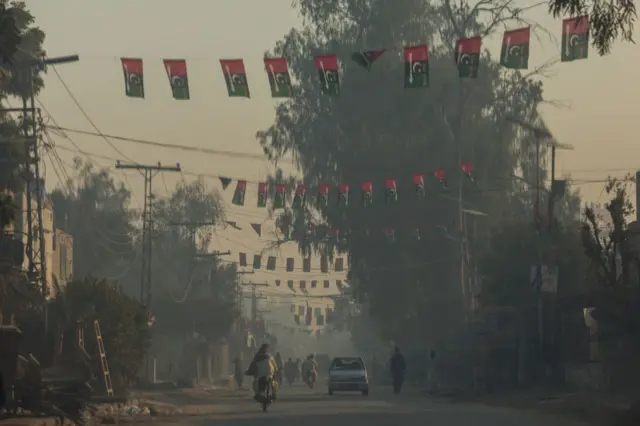 File photo of streets in Lakarna, Pakistan