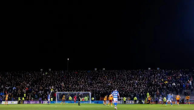 Fans at Cappielow