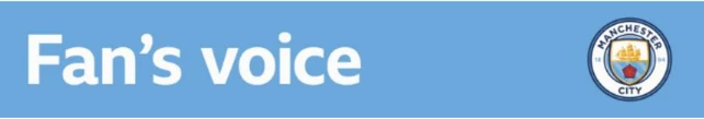 Man City fan's voice graphic