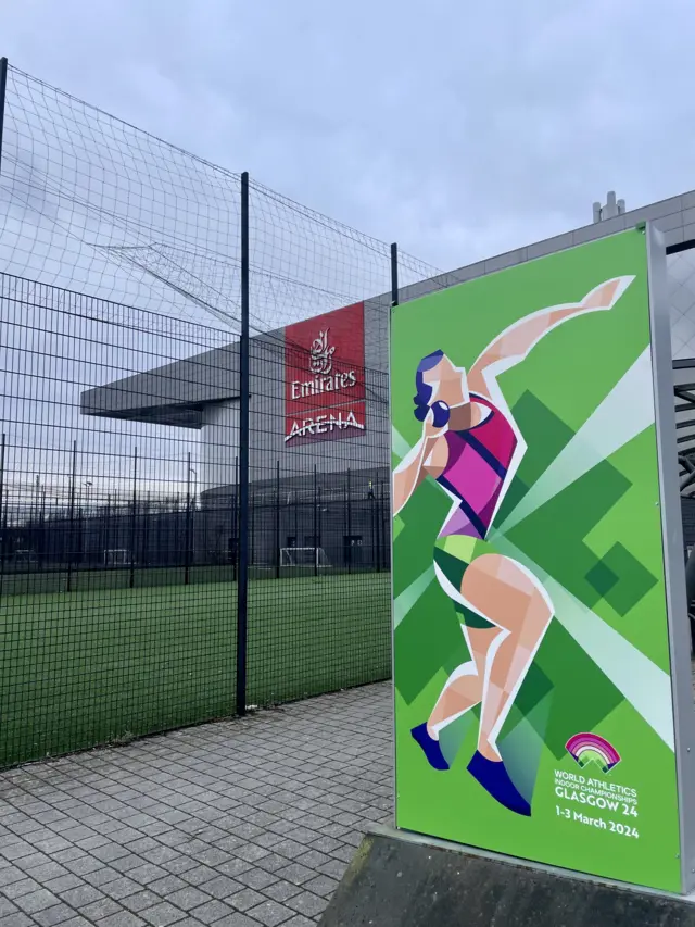 World indoor championships sign