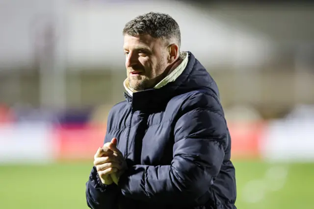 Bobby Linn during a cinch Championship match between Arbroath and Raith Rovers at Gayfield Park, on March 01, 2024, in Arbroath, Scotland.