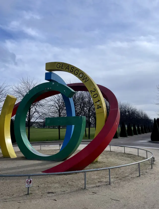 Commonwealth Games 2014 sign