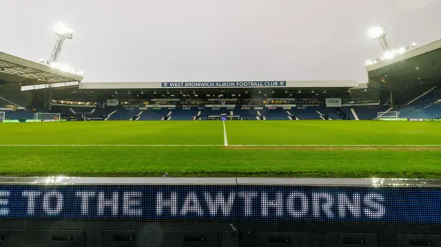 Inside the Hawthorns