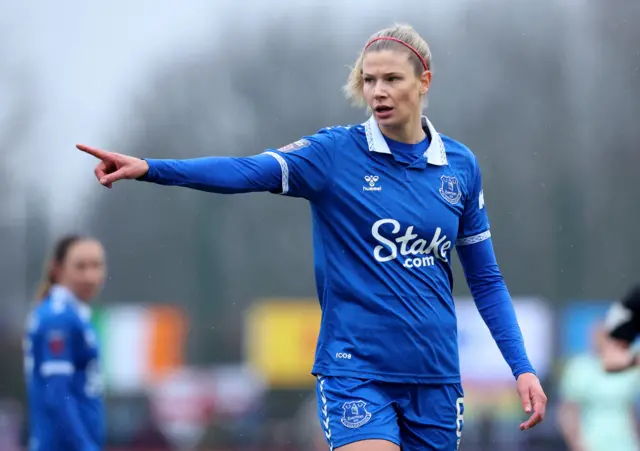 Everton's Justine Vanhaevermaet